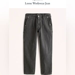 Abercrombie Loose Workwear Jean